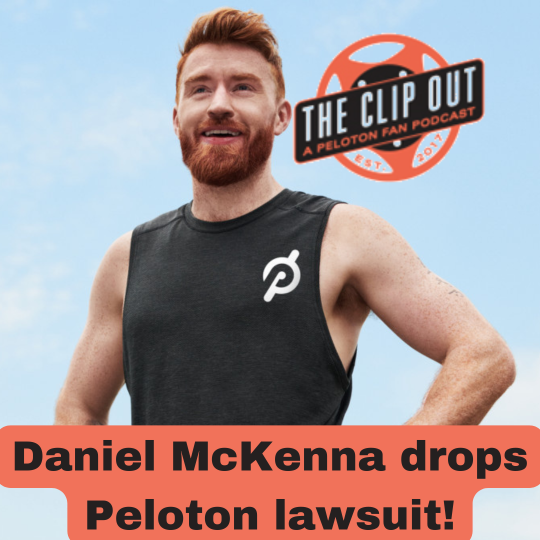 Daniel McKenna withdraws lawsuit… And Peloton withdraws his classes