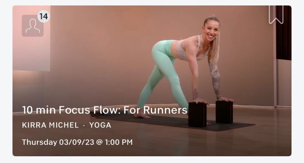 Peloton Introduces Focus Flow for Runners and Riders The Clip Out