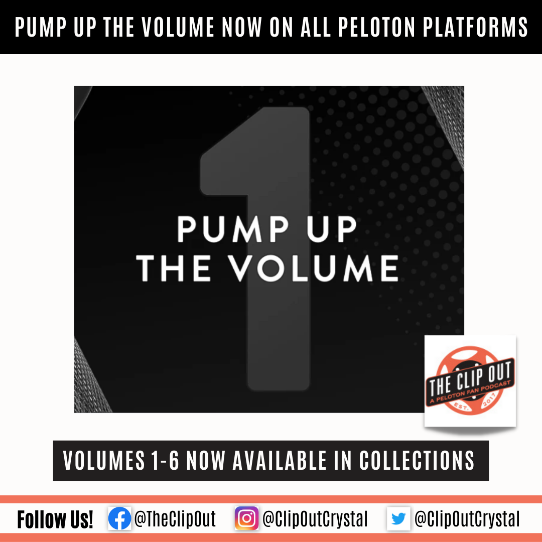 Pump Up The Volume Strength Program On All Peloton Platforms