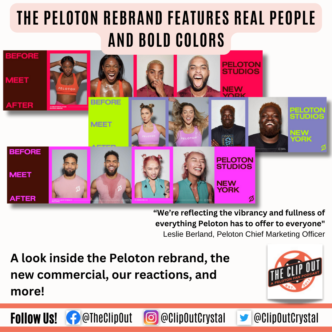 New Peloton brand identity reflects community of real people