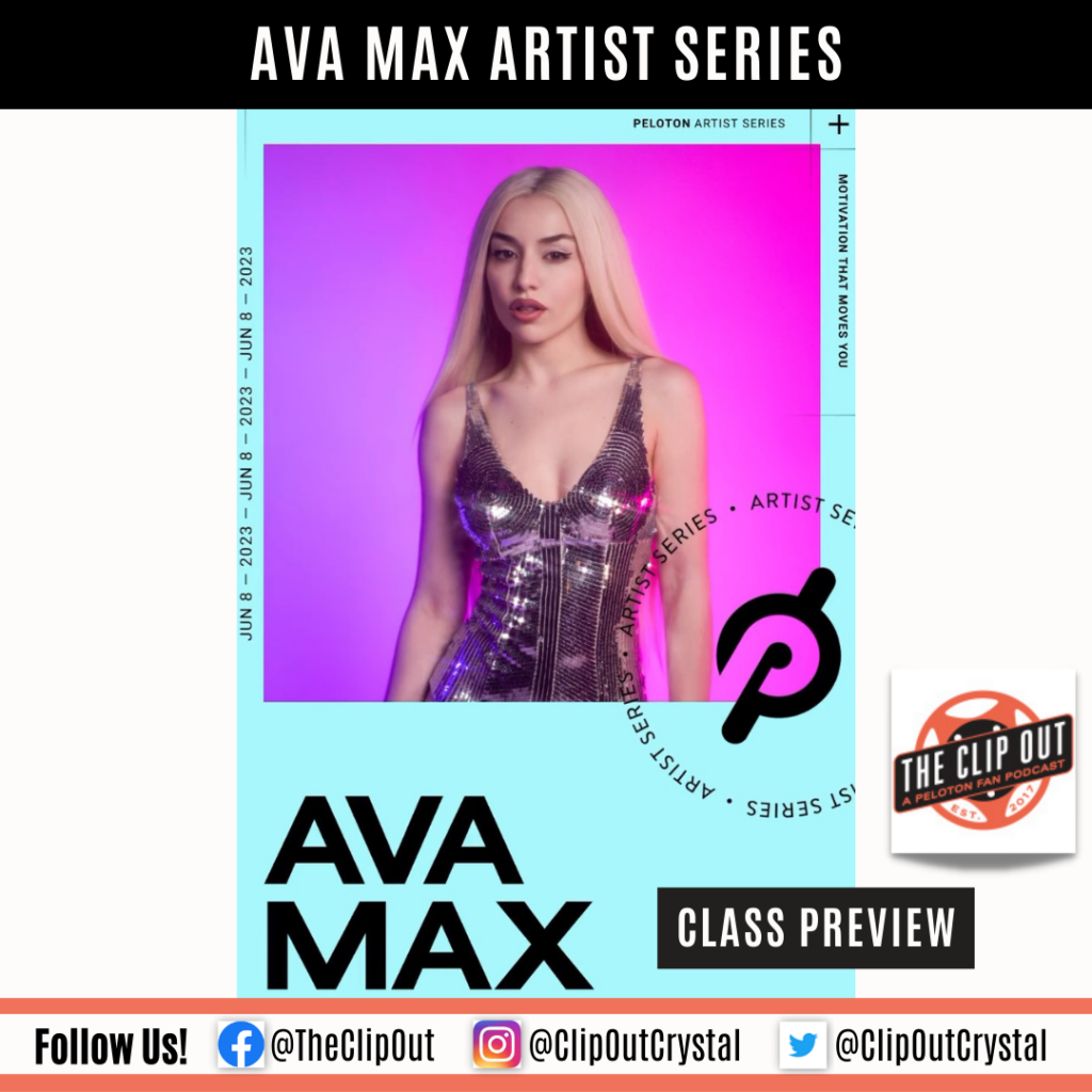 Get ready to slay your workout with Peloton's Ava Max artist series