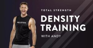 Andy's Total Strength Density Training program can be found under Peloton Collections.