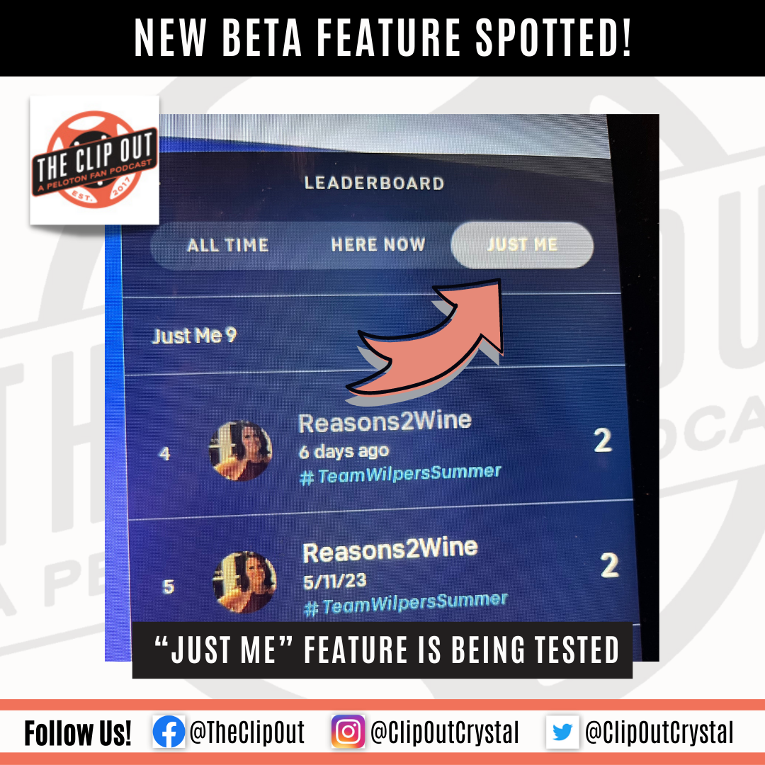 New Beta Feature Spotted: “Just Me” Tab - The Clip Out