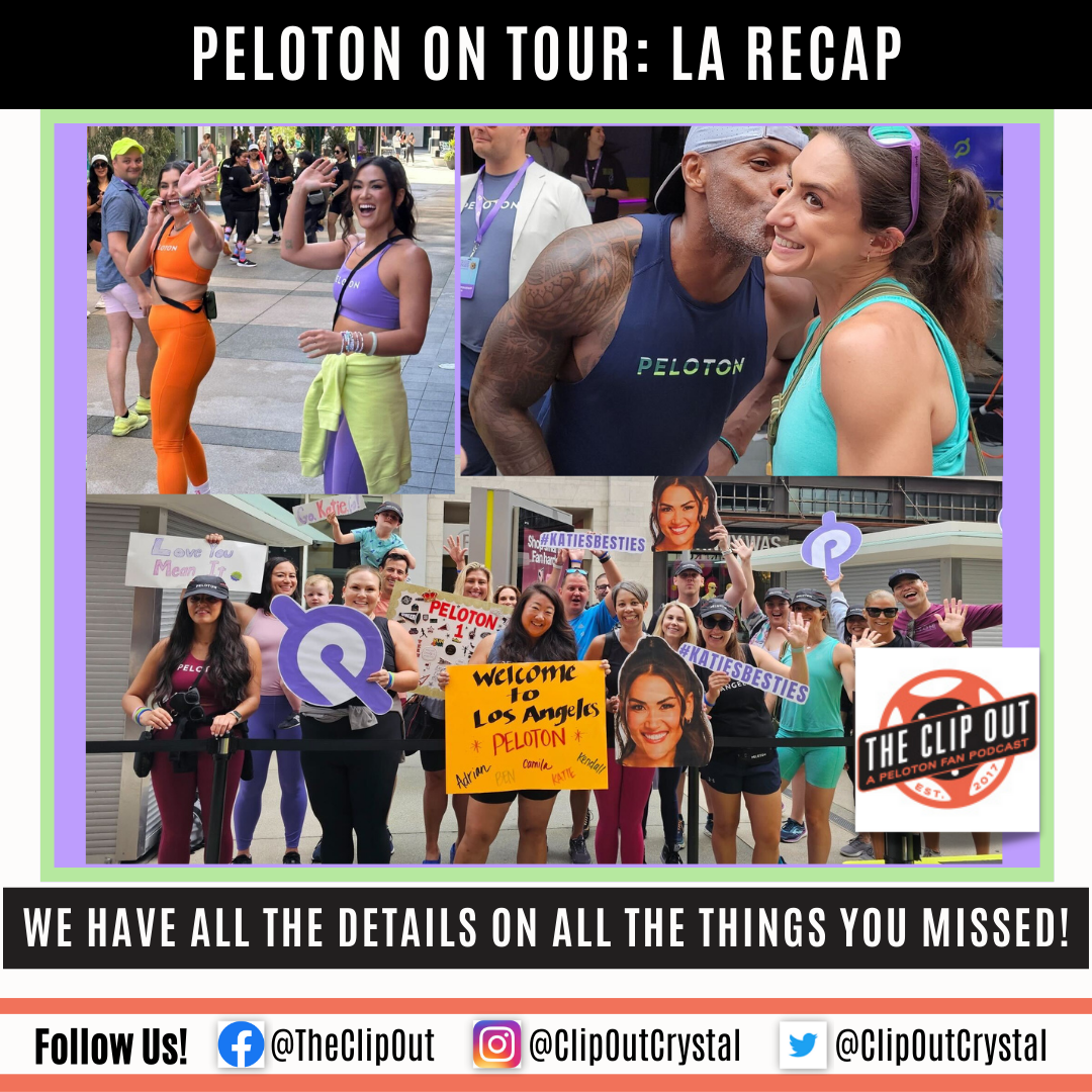 Peloton Instructor Experience for Peloton On Tour: What is it? What to  Expect? Details from First Event in Los Angeles - Peloton Buddy