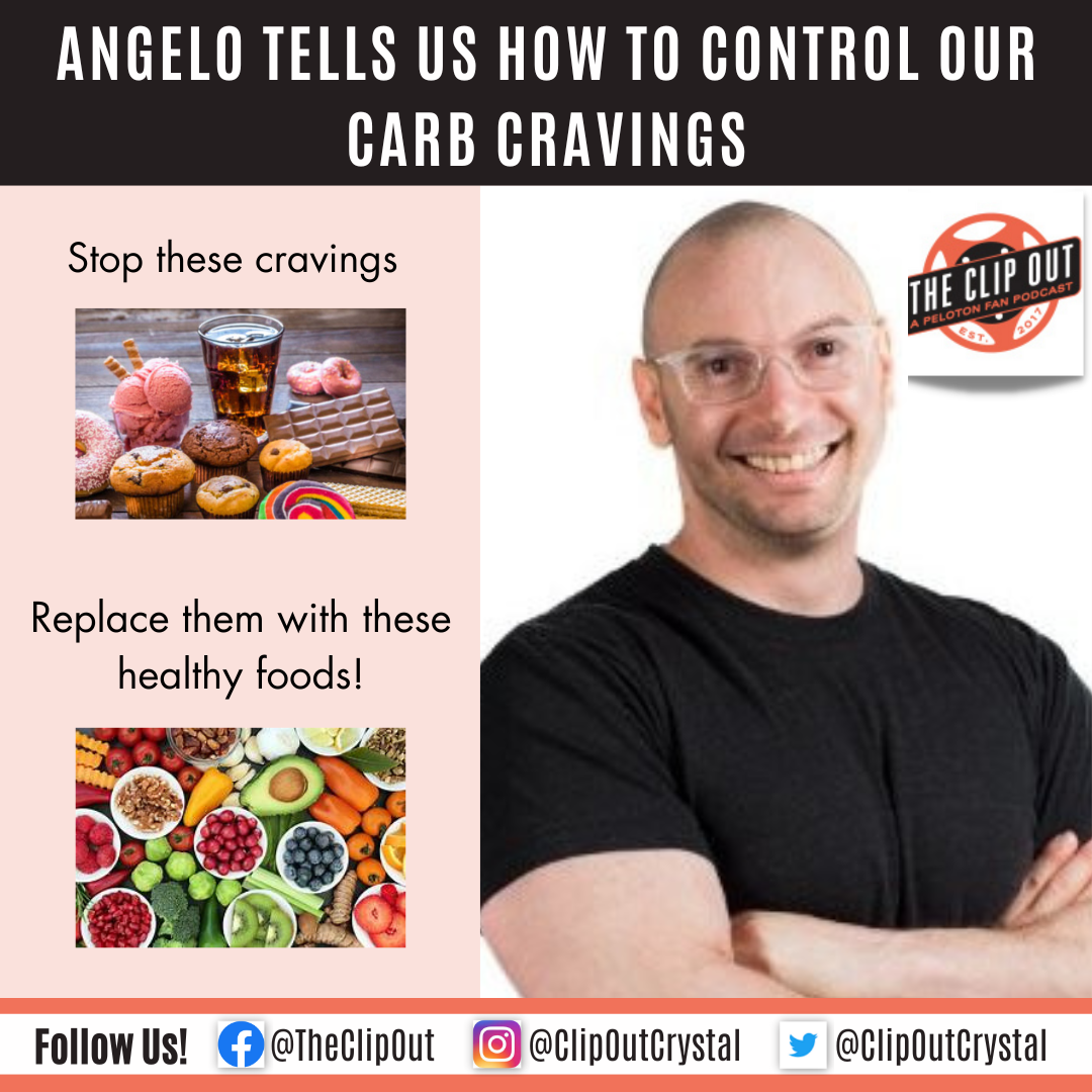 Angelo tells us how to control our carb cravings.