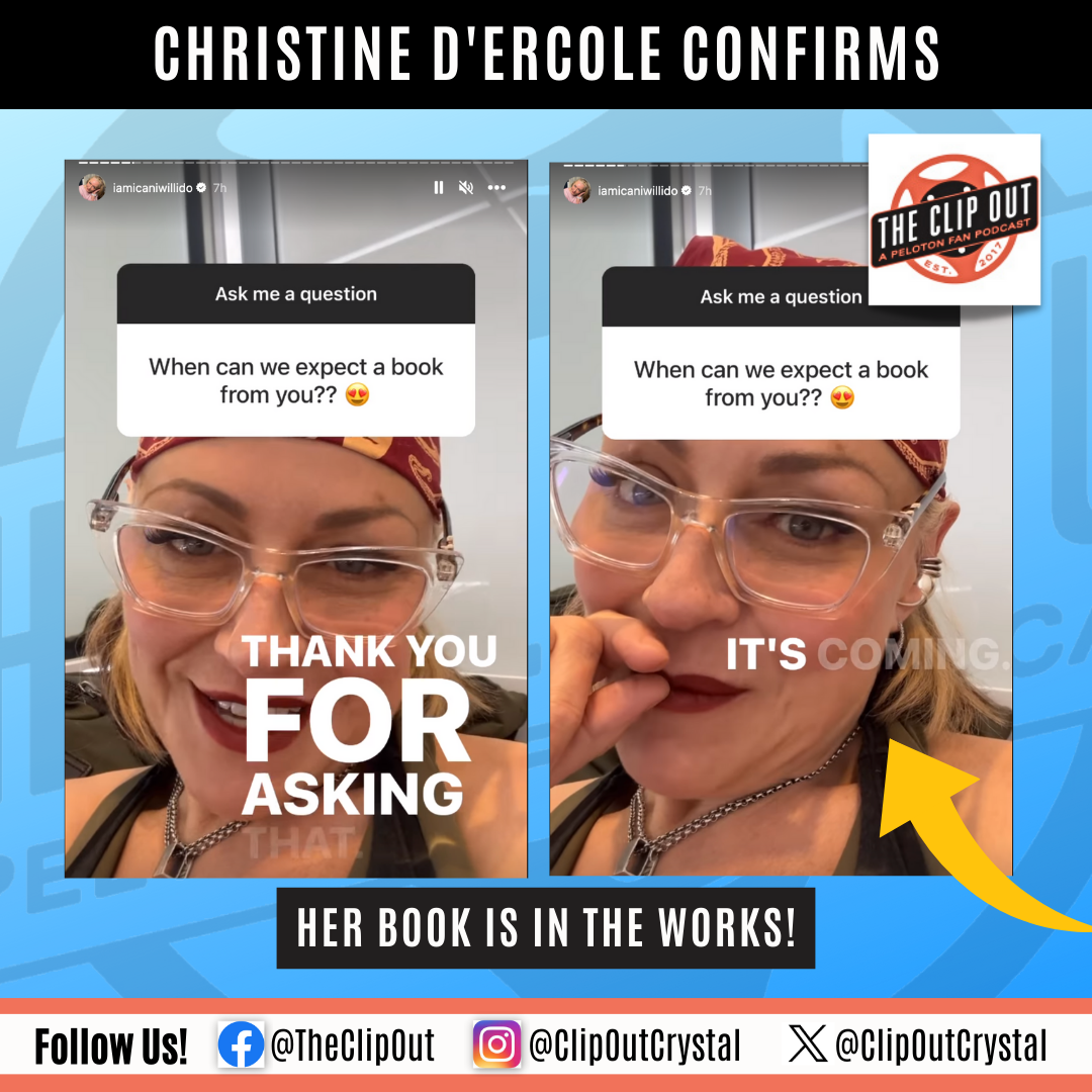 Christine D'Ercole Book - "It's coming."