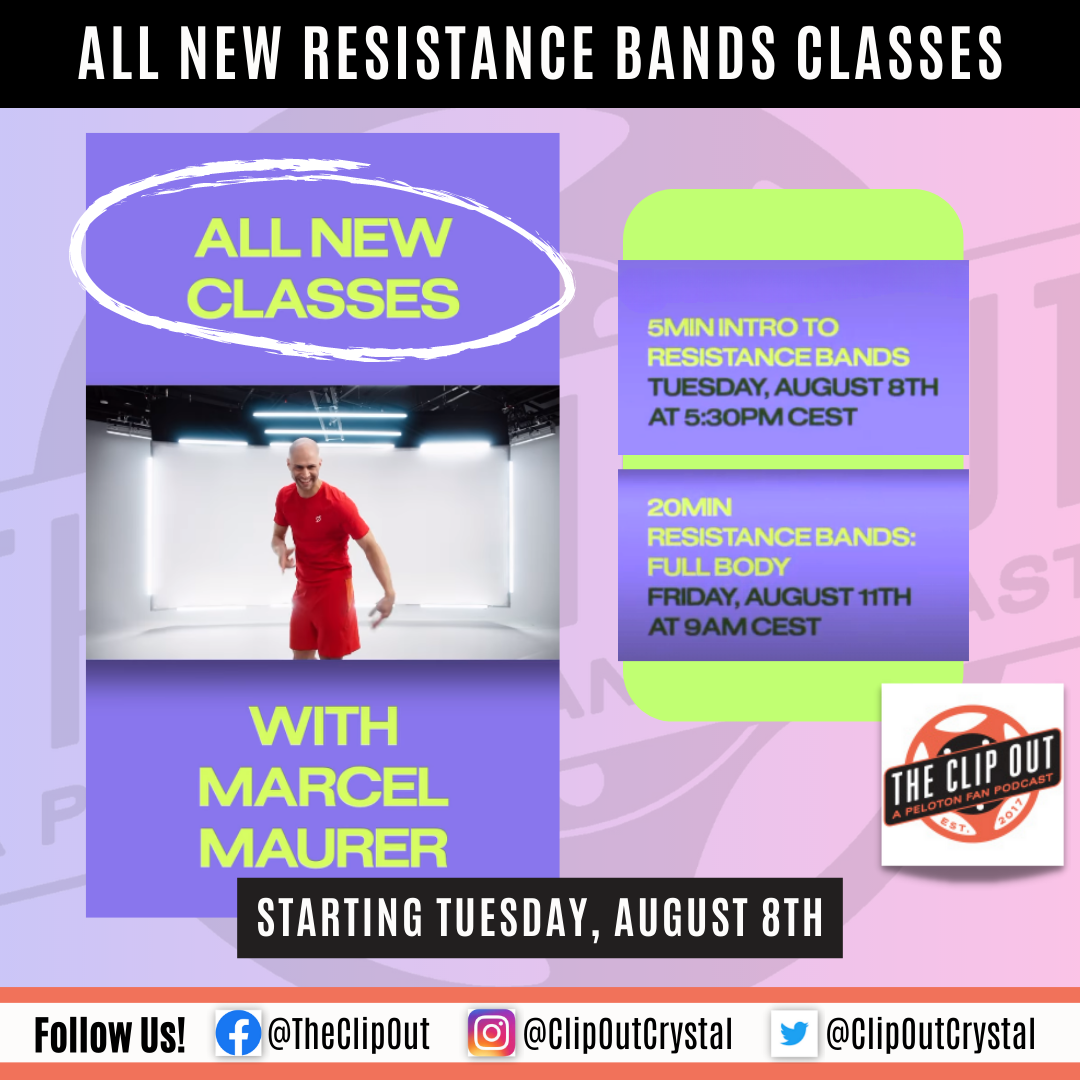 Peloton resistance band online workout