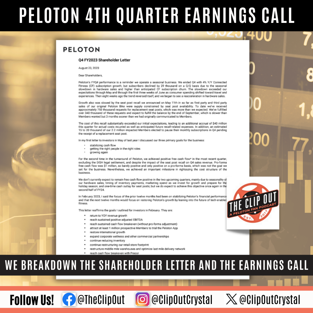 Peloton 4th Quarter Earnings Call