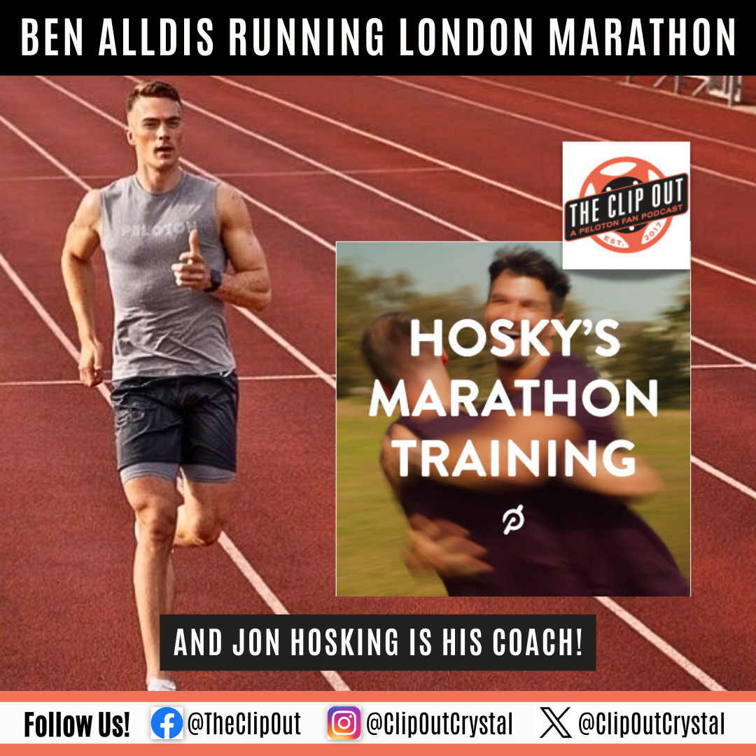 Ben Alldis Running London Marathon