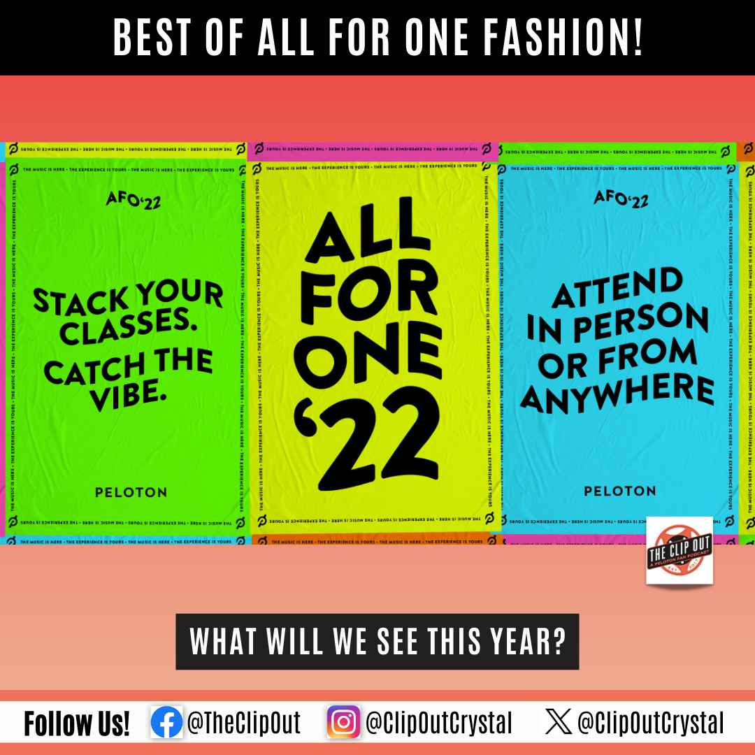 Best of All For One Fashion - Peloton AFO Festival