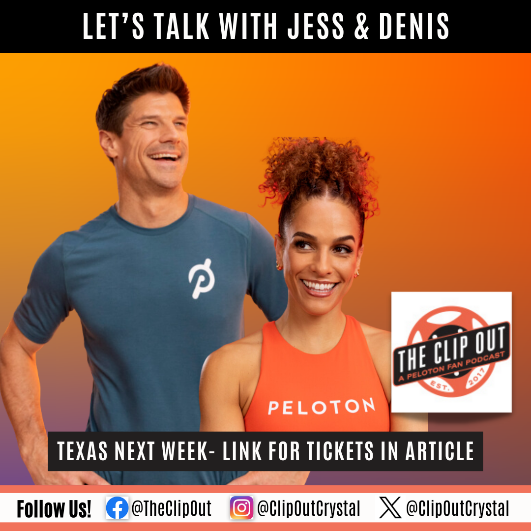 Let's Talk with Jess and Denis - Peloton Meet and Greet in Texas