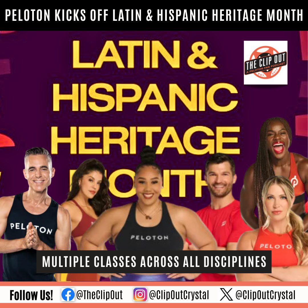 Peloton LHHM Classes 2023 - Peloton Celebrates Latin & Hispanic Heritage Month