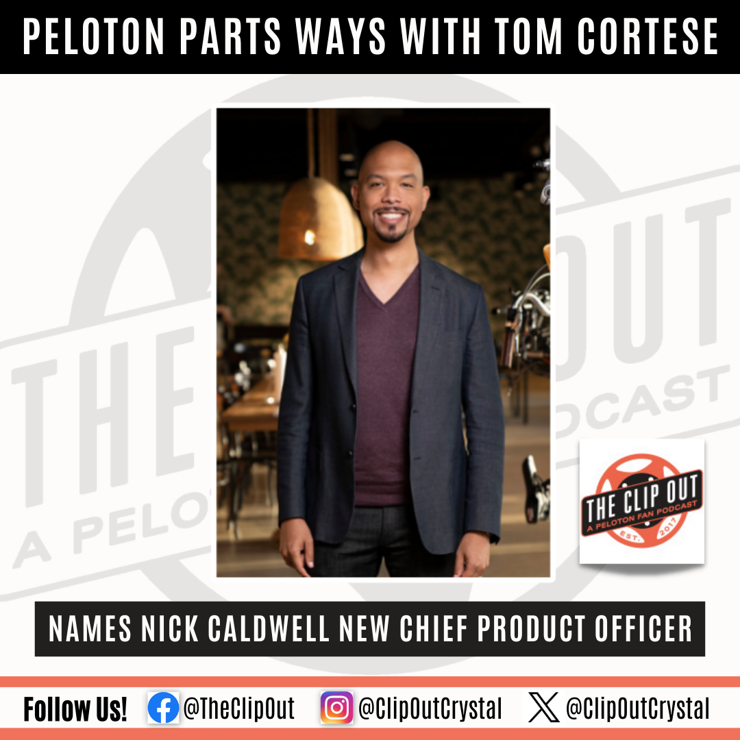 Peloton Parts Ways with Tom Cortese