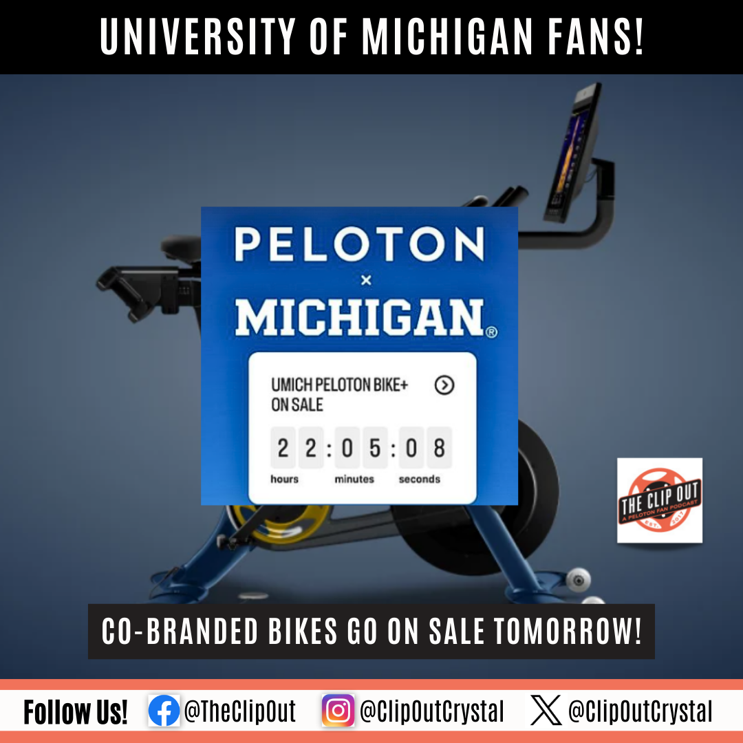 Peloton Rolls Out Limited University of Michigan Branded Bikes