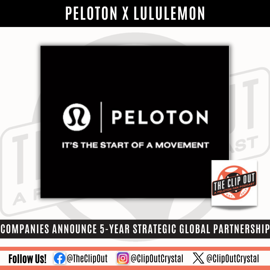 Lululemon, Peloton enter into 5-year partnership 