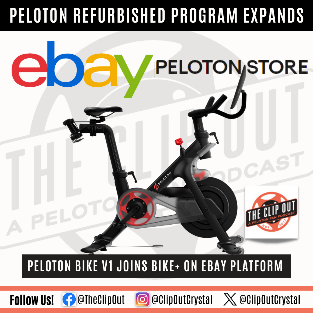 Peloton refurbished program ebay