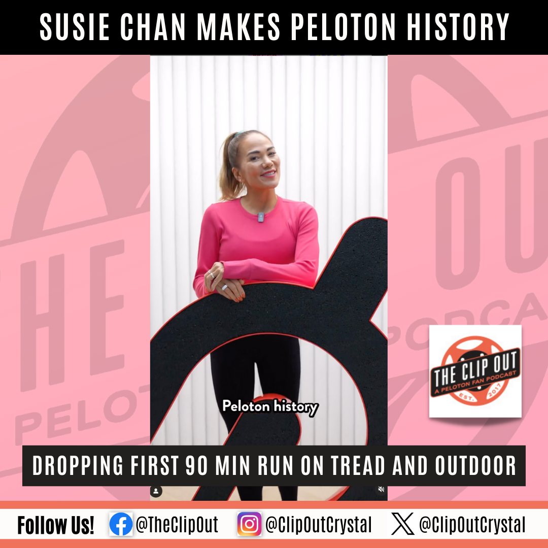 Susie Chan makes Peloton history