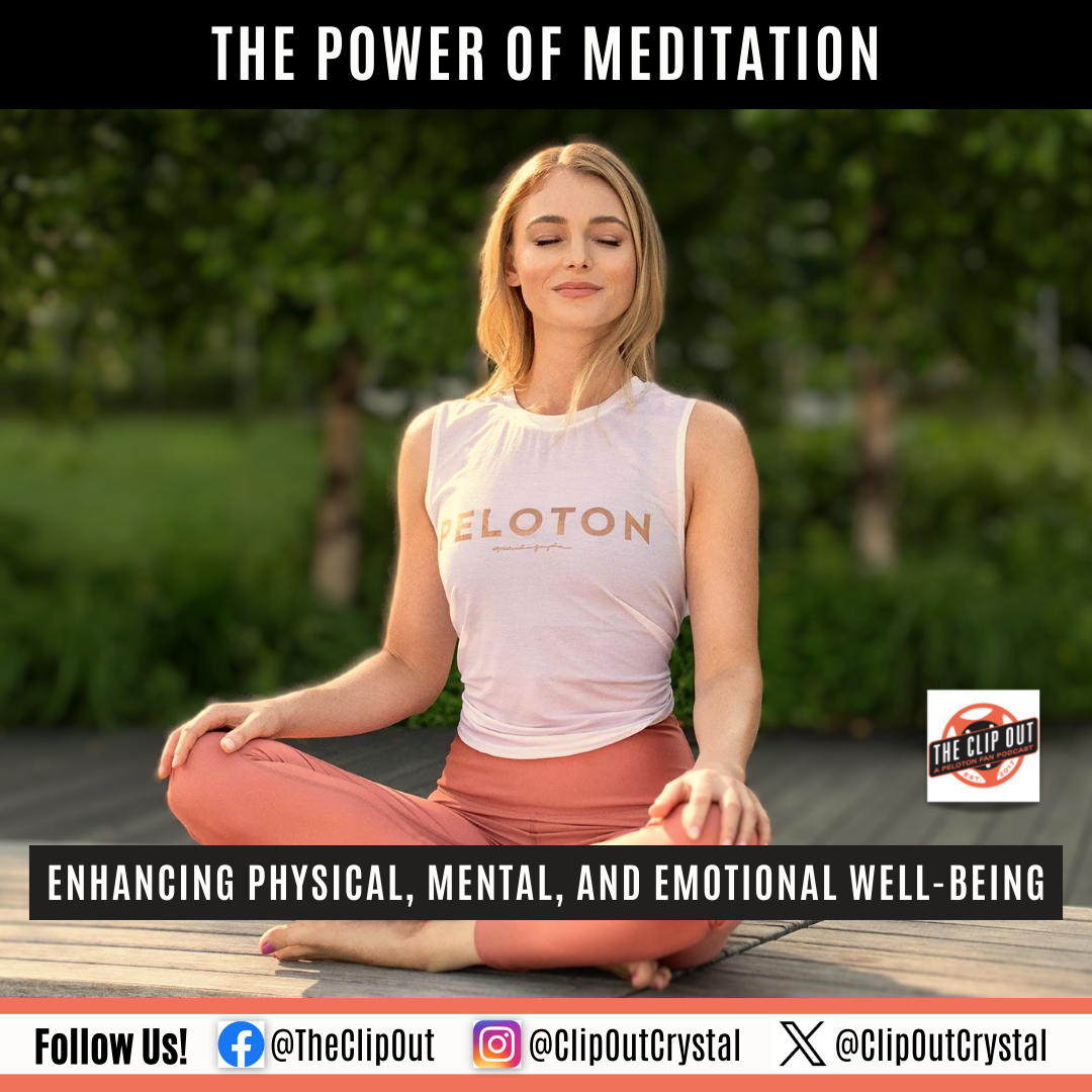 The Power of Meditation - Peloton Meditation Benefits