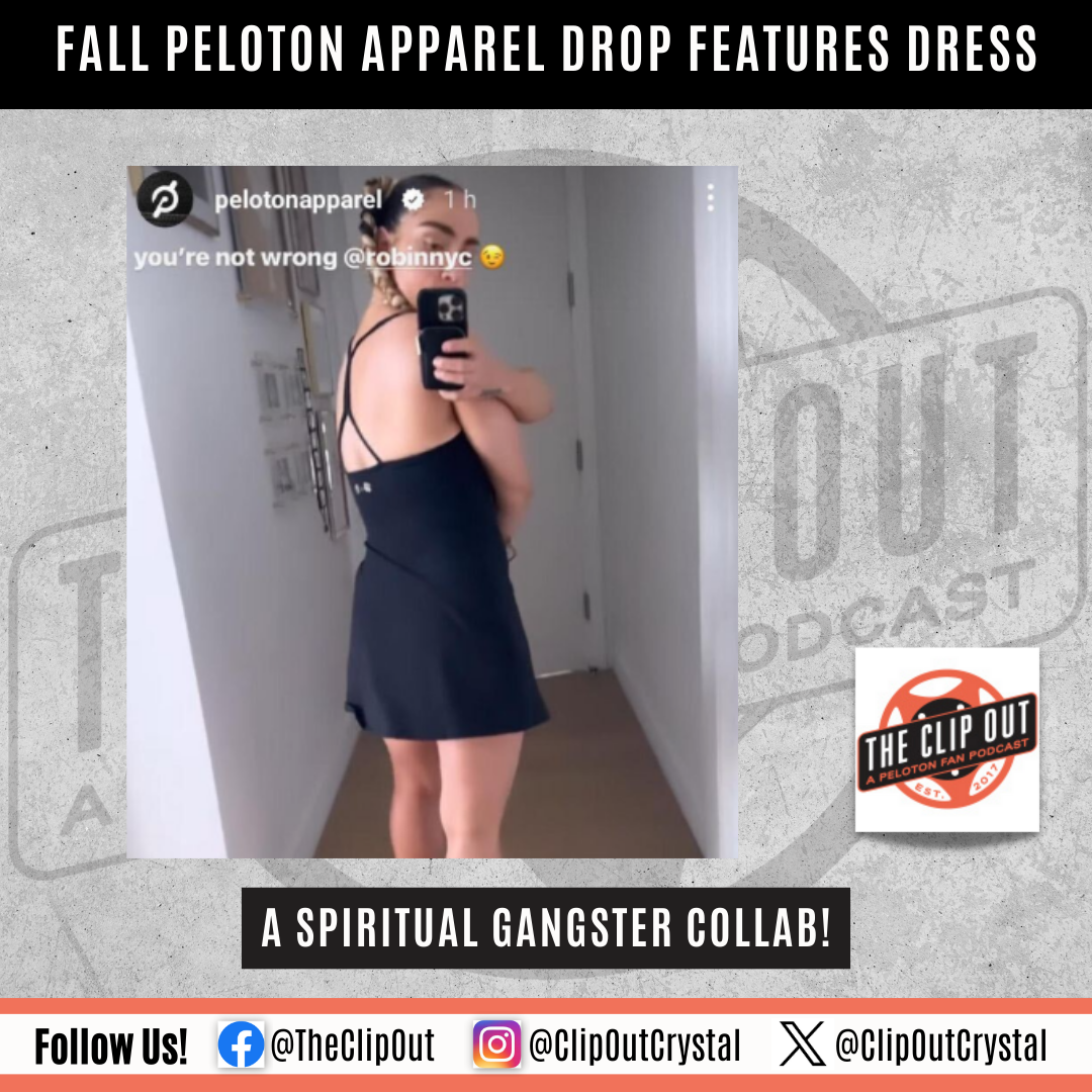 Peloton Apparel Fall Drop - Spiritual Gangster Collab