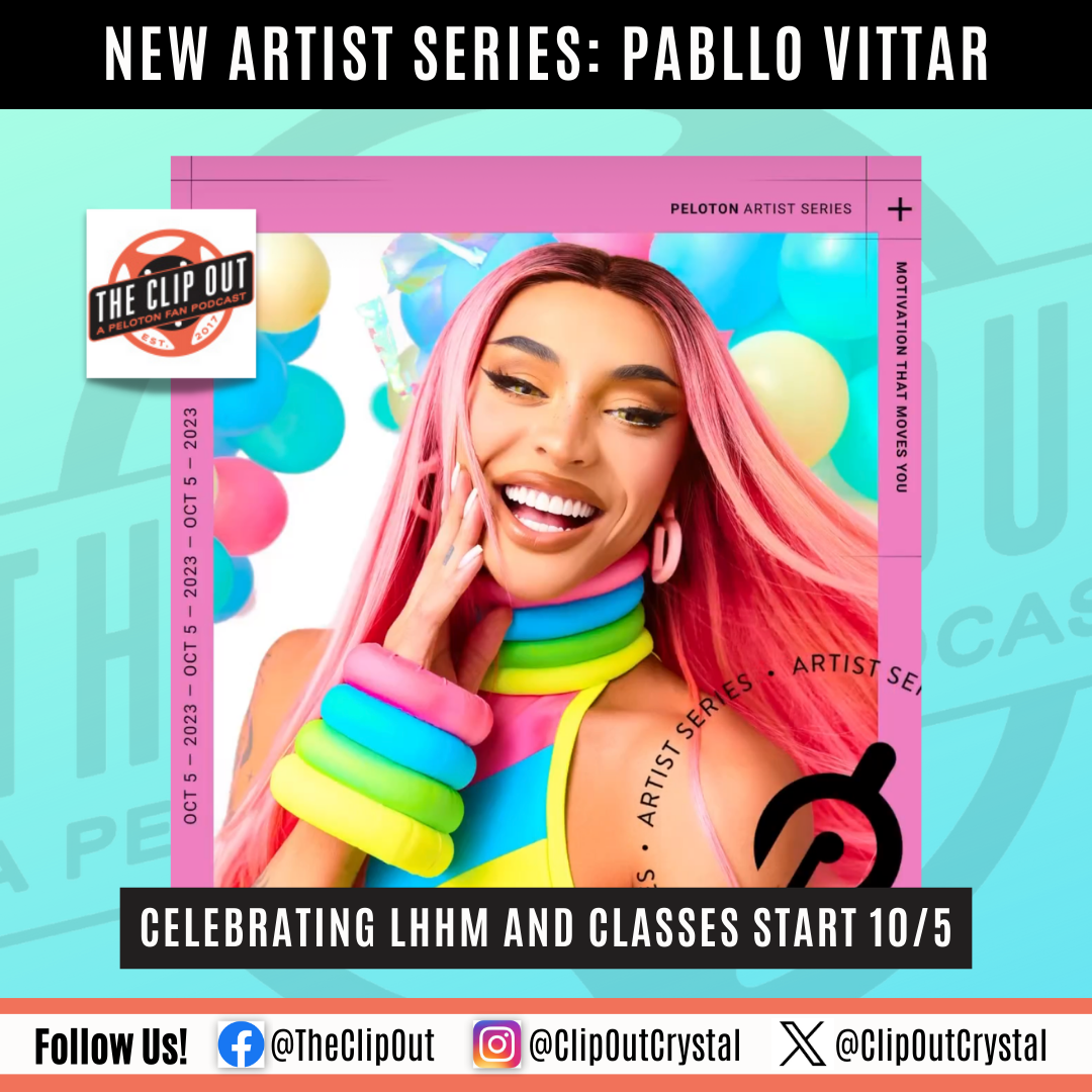 New artist series: Pabllo Vittar. Peloton celebrates Latin & Hispanic Heritage Month.