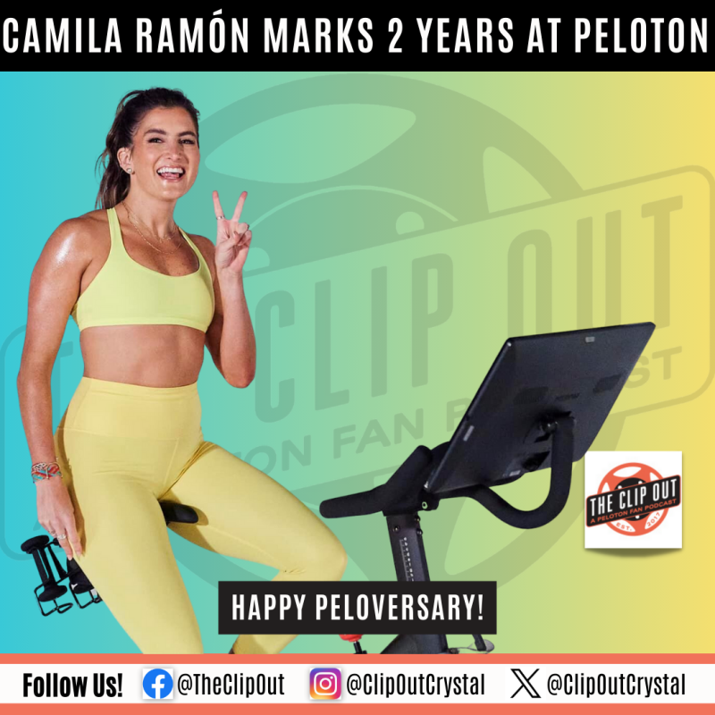 Camila Ramón Celebrates Two Years at Peloton - The Clip Out