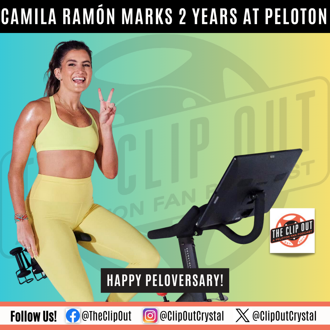 Camila Ramon marks 2 years at Peloton