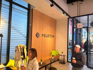 Lululemon Chicago Gets Splashy Peloton Makeover - The Clip Out