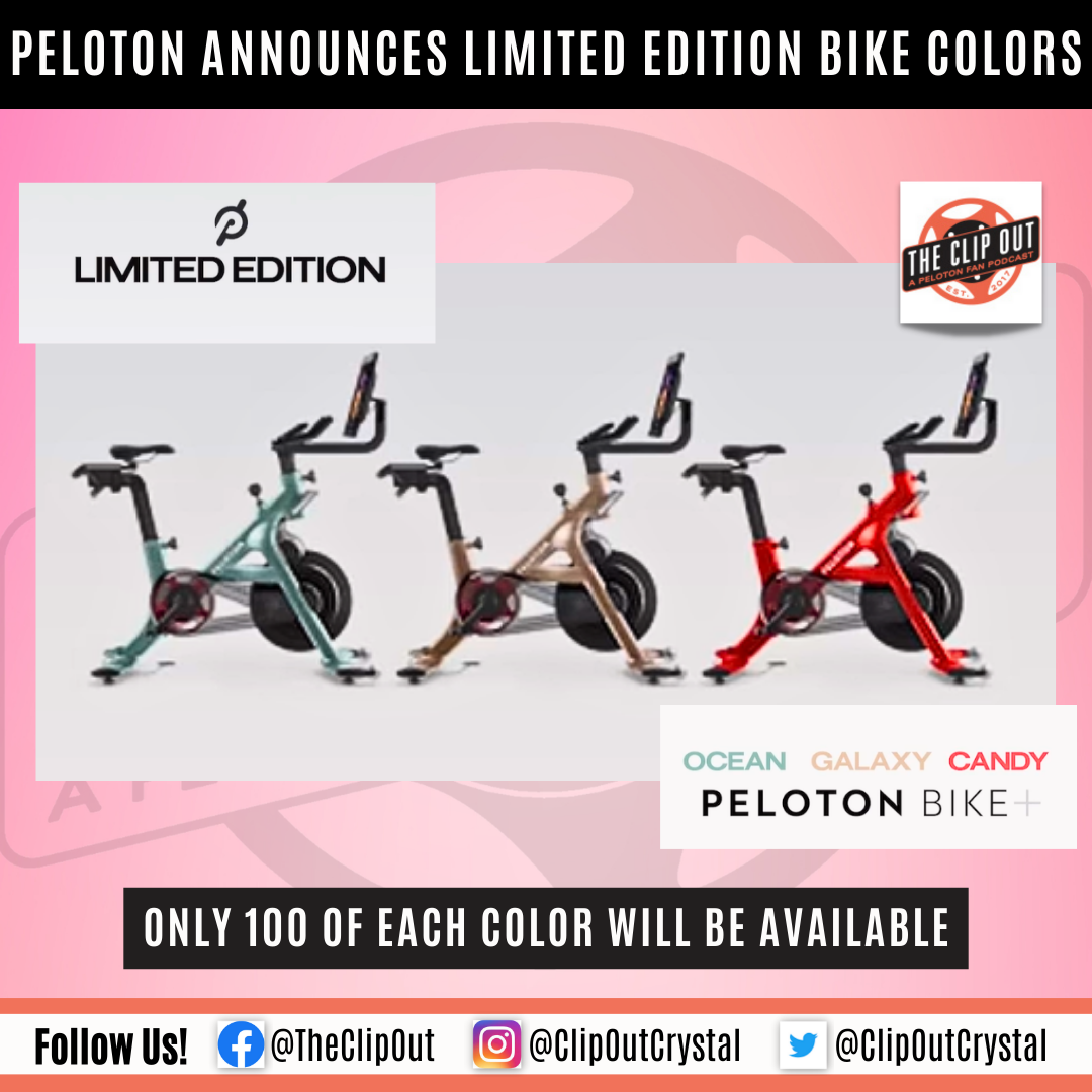 Peloton Announces Limited Edition Bike Colors