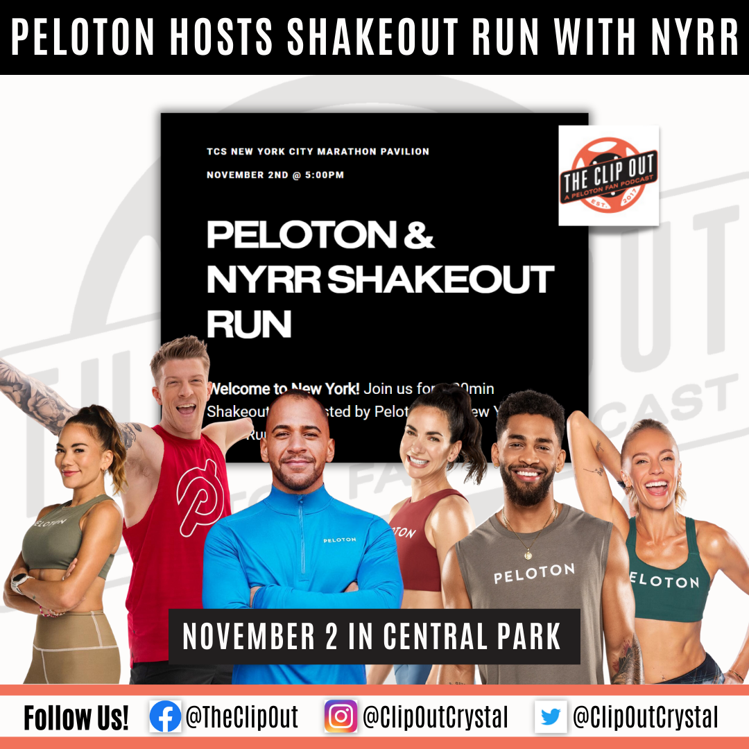 Peloton NYRR Shakeout Run NYC Marathon