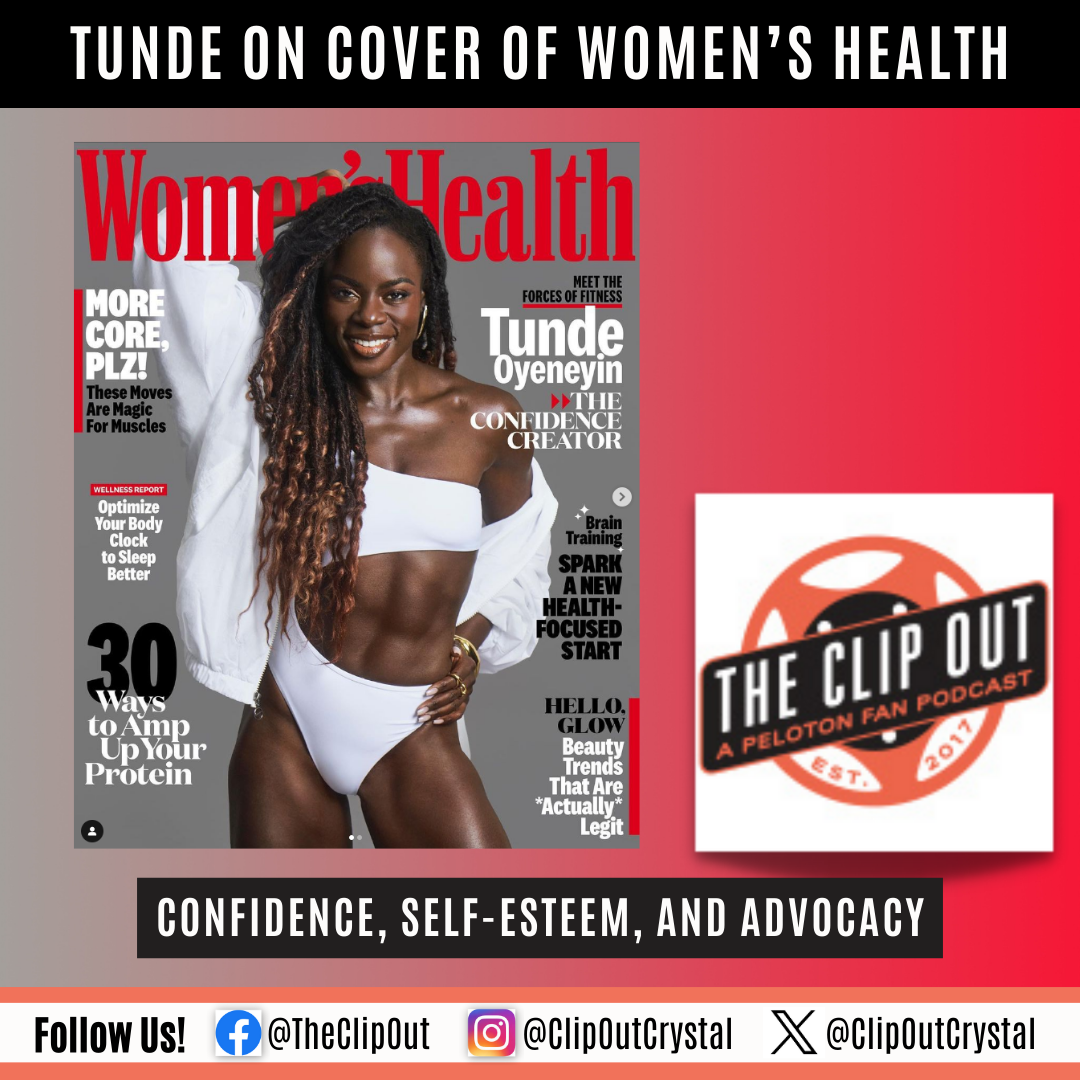 Tunde Featured on Women's Health Cover - The Clip Out