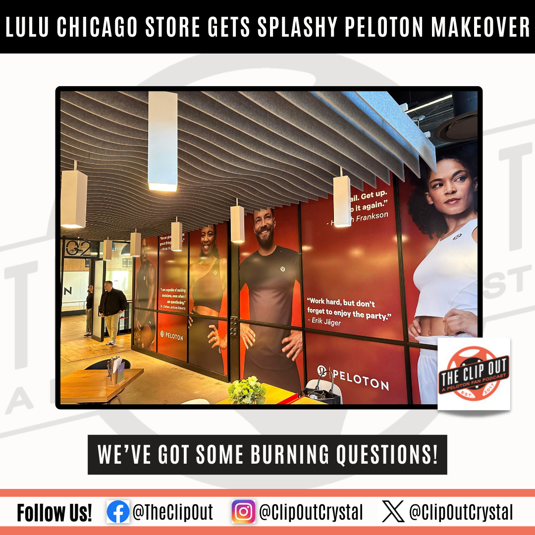 lululemon chicago gets peloton makeover