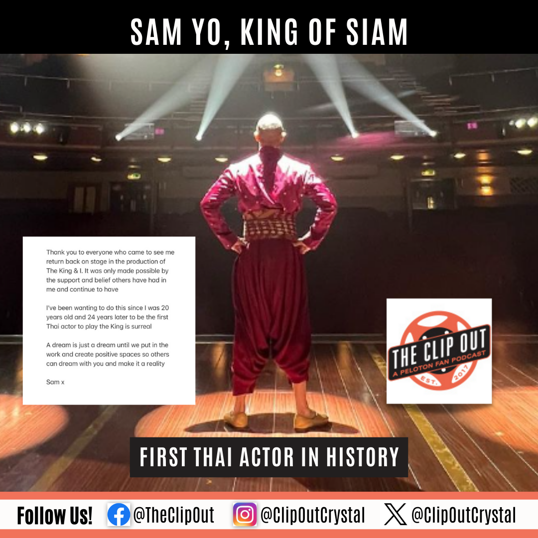 Sam Yo, King of Siam, in The King and I on UK Tour