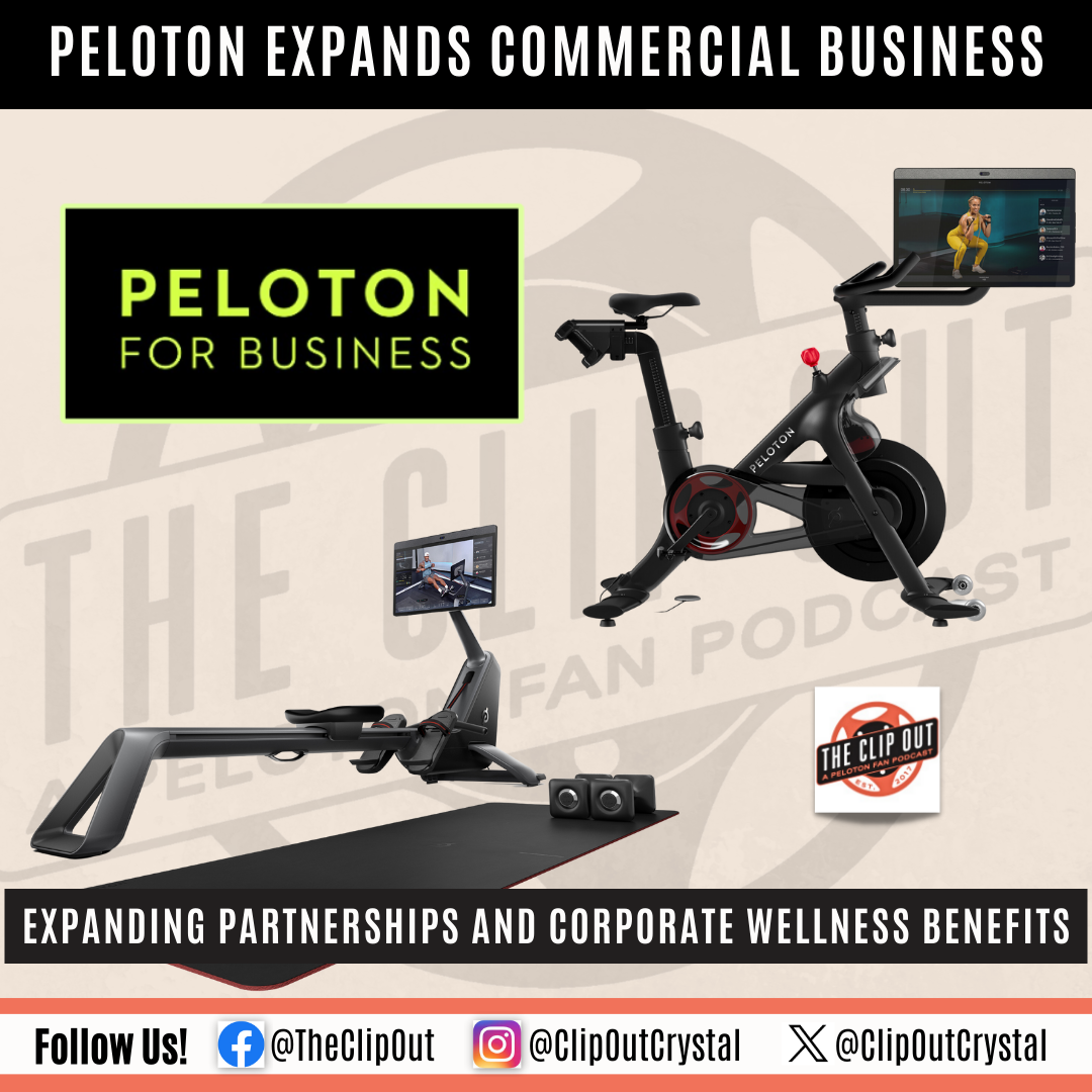 Peloton Expands its Commercial Product Offerings to include Bike+ and Row -  The Clip Out
