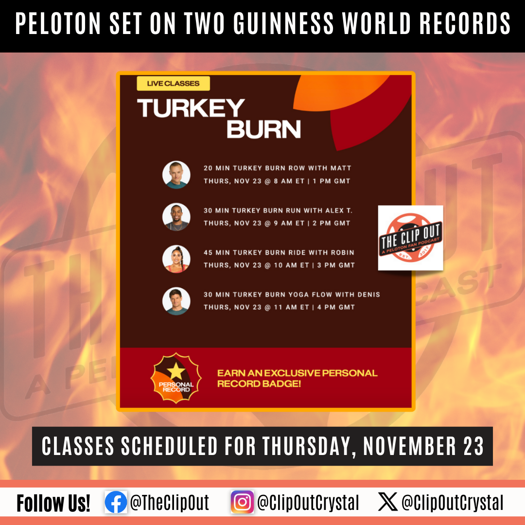 2019 Turkey Burn Thanksgiving Workouts - The Gratitude Collection - Peloton  Buddy