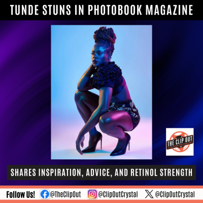 Tunde Stuns in Photobook Magazine - The Clip Out