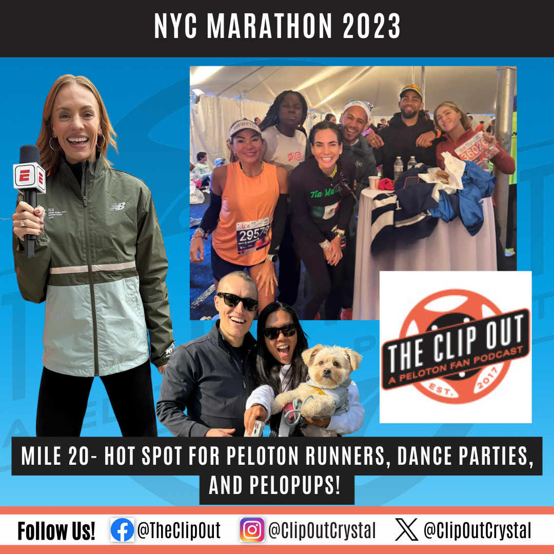 2023 New York City Marathon Recap- Peloton Edition - The Clip Out