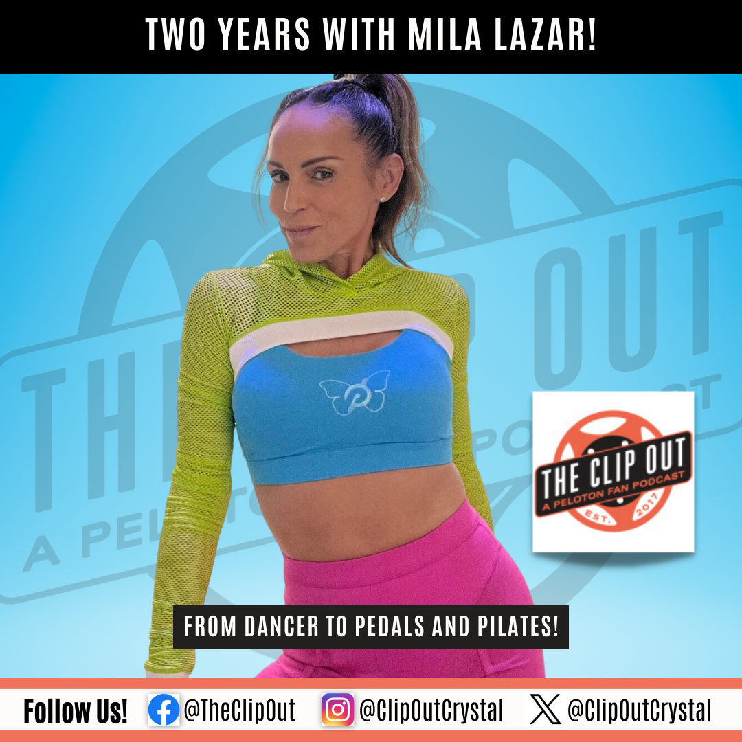 Two Years With Mila Lazar! Peloton Instructor Peloversary