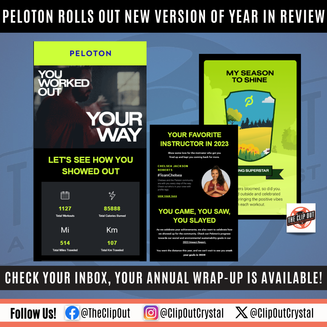 Peloton Rolls Out New Version of Year In Review