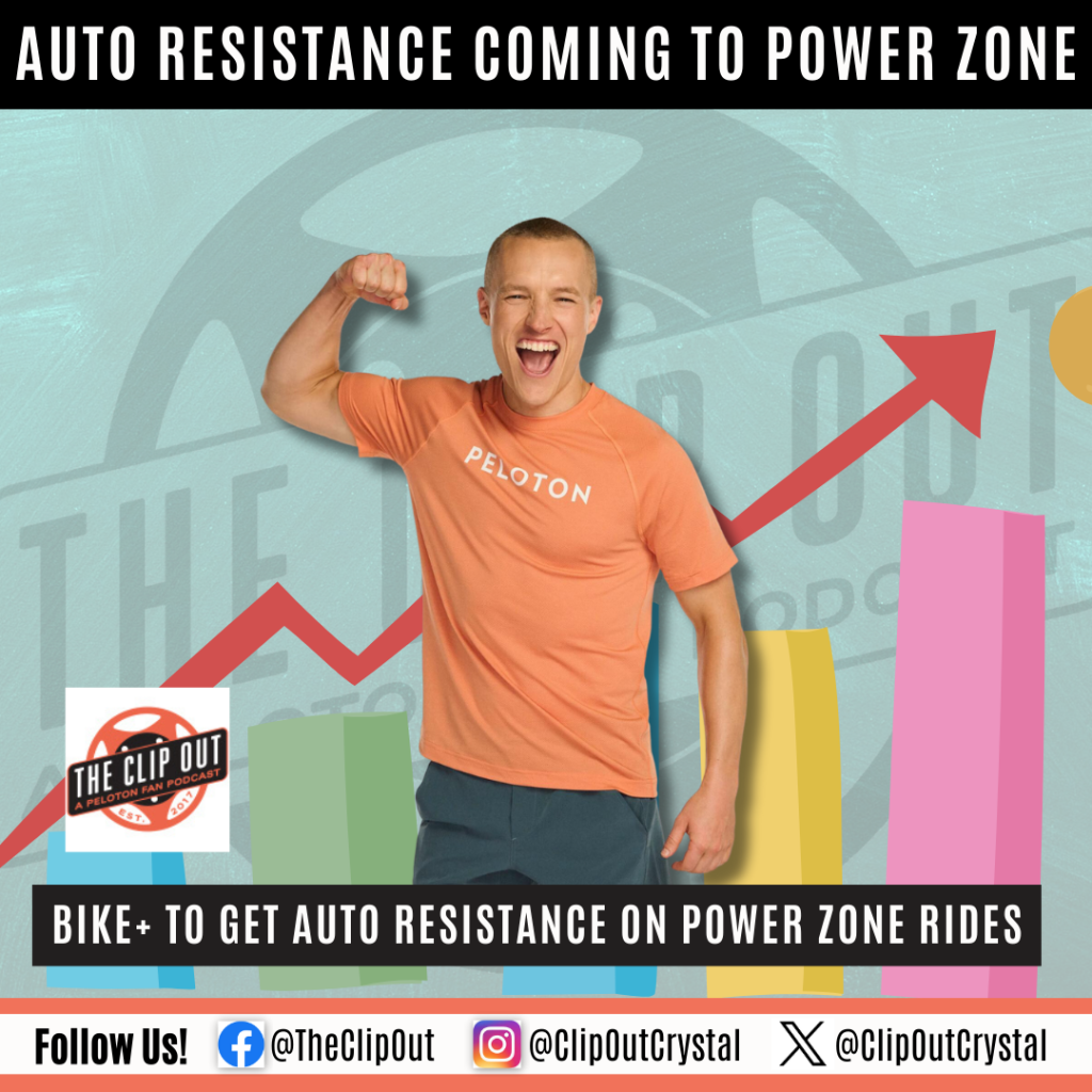 Peloton Adds Auto Resistance To Power Zone Rides On The Bike+ The