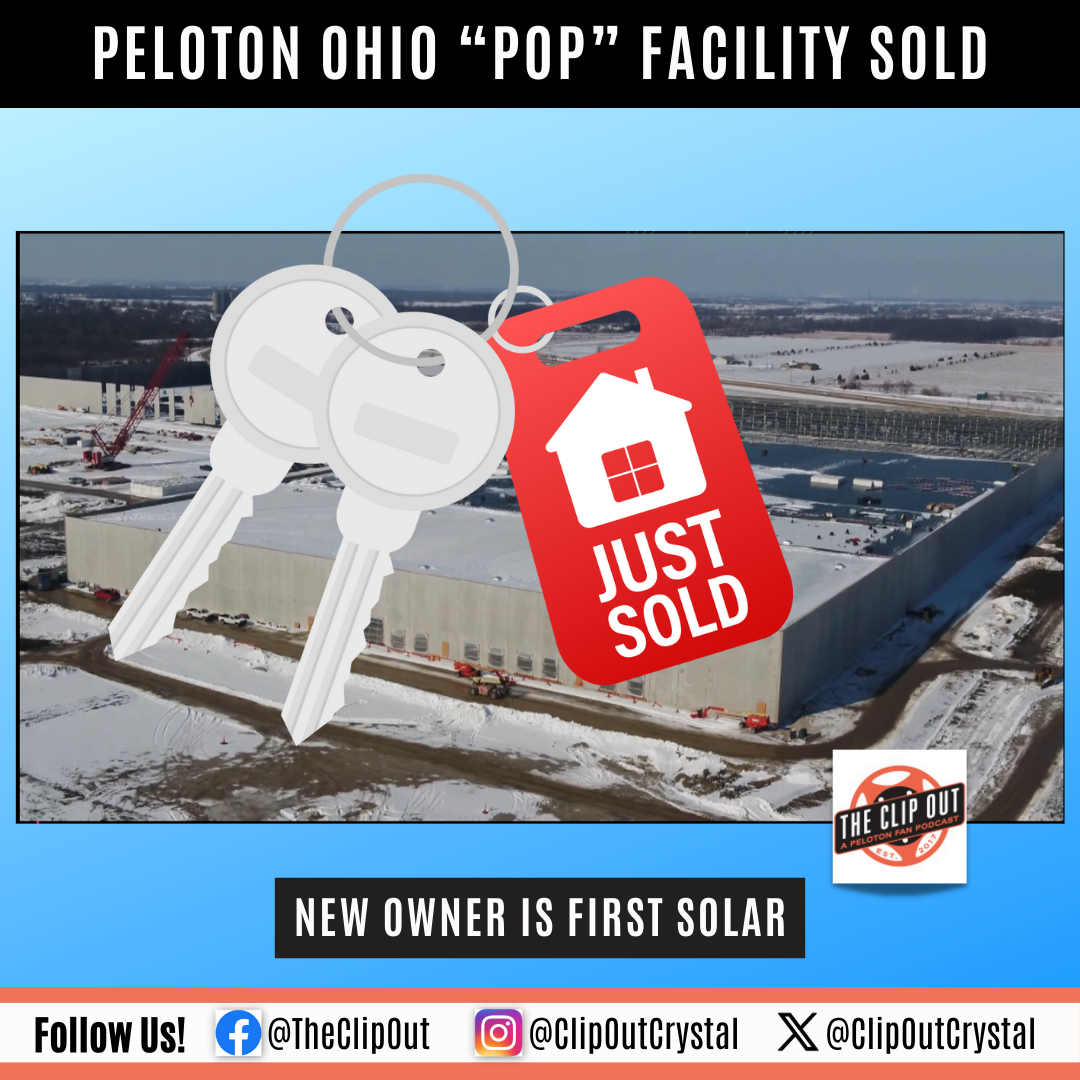 Peloton Ohio "POP" Facility Sold to First Solar