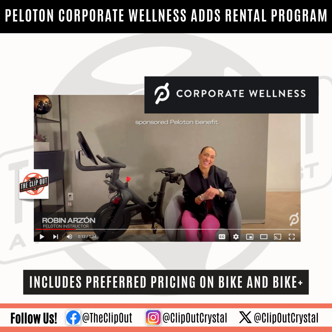 Peloton Corporate Wellness Adds Rental Program Benefit
