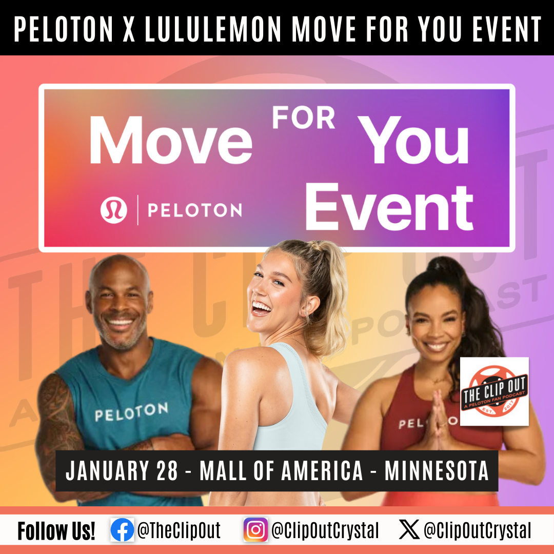 Peloton x Lululemon Move For You Event at Mall of America