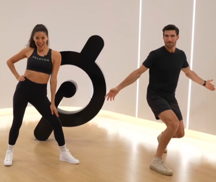 Think we'll see Alex joining the dance cardio team?
