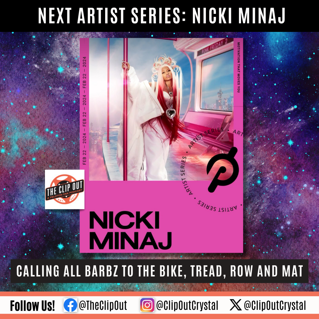 The Nicki Minaj Artist Series starts this week at Peloton.