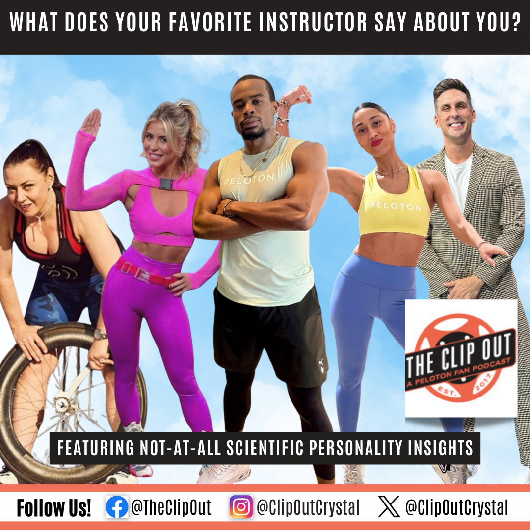 What Does Your Favorite Peloton Instructor Say About You? - The Clip Out
