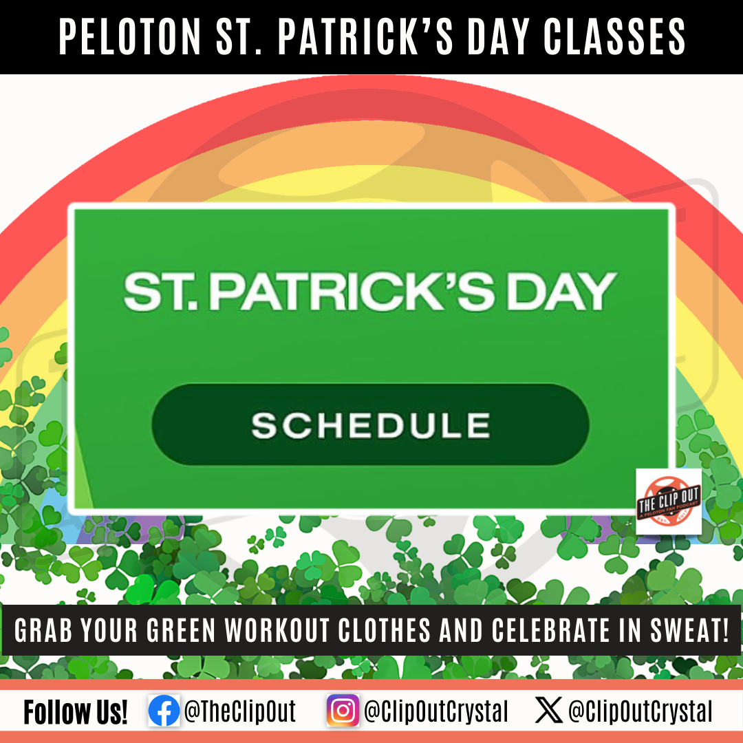 Peloton 2024 St. Patrick's Day Content