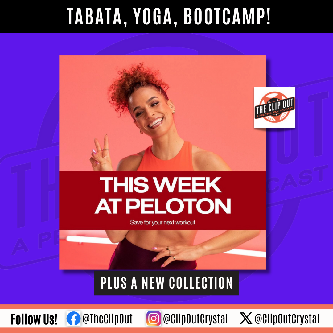 This week at Peloton: Tabata, Disney Yoga, Bike Bootcamp, and a New Collection