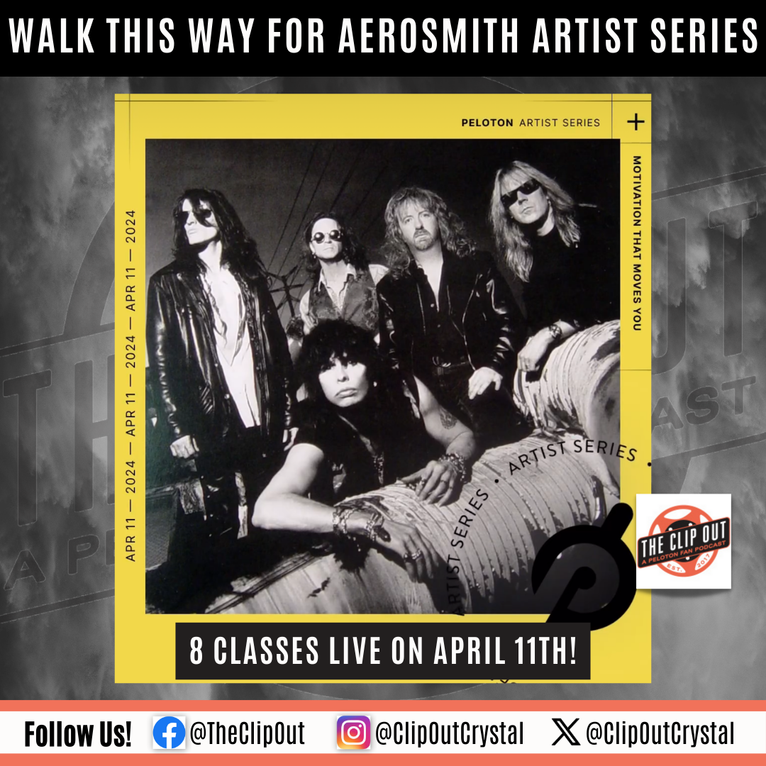Peloton's New Aerosmith artist series
