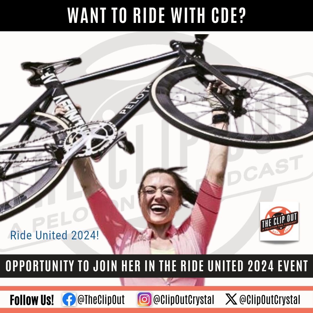 Want to ride with CDE? Ride United 2024
