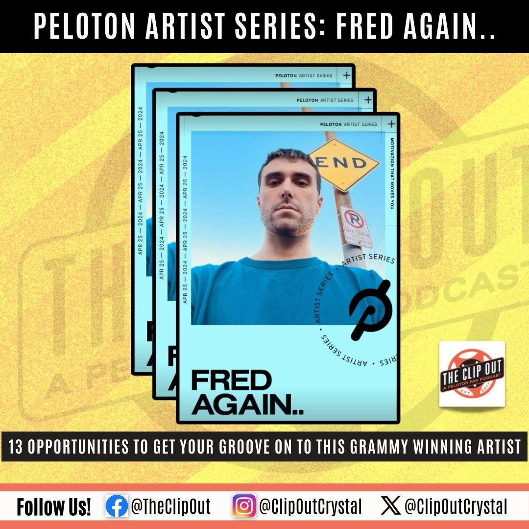 Peloton Fred Again Artist Series